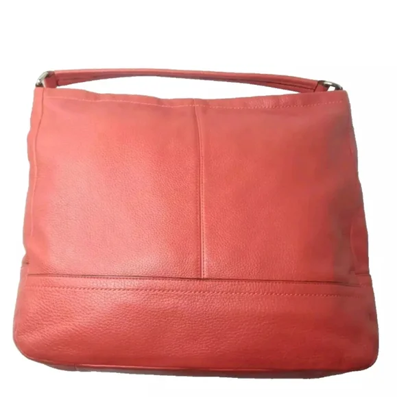 Coach Park Leather Hobo F23293 Pebbled Leather Shoulder Bag - Picture 4 of 9